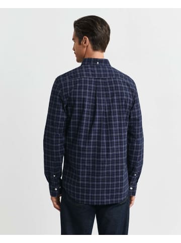 Gant Hemd in indigo schwarz