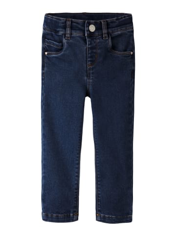 name it Thermojeans mit Fleecefutter Nmfsalli Slim Fit in dark blue denim