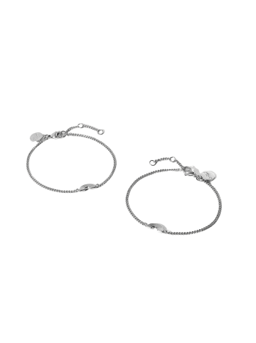 PURELEI Armband-Set Rainbow Love Silber