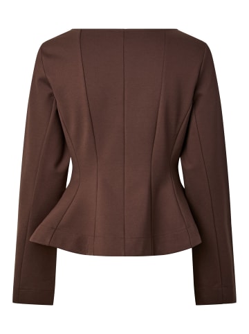 Pieces Bluse in Hot Fudge