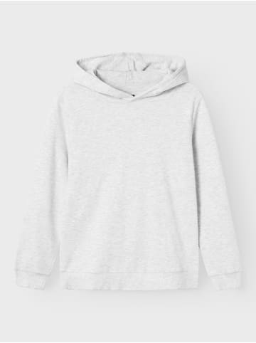 name it Hoodie in Light Grey Melange