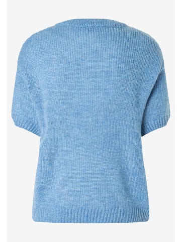 More & More Strickshirt in blau - 0002