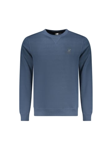 U.S. Polo Blau Polyester Herren Sweatshirt