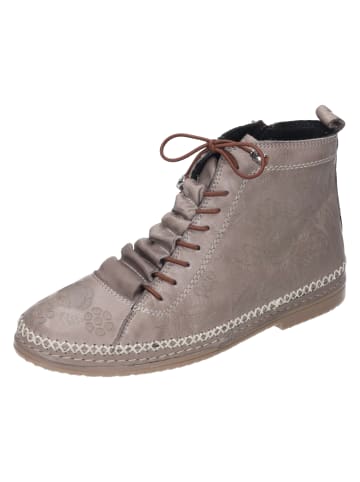 manitu Freizeit Stiefeletten in taupe