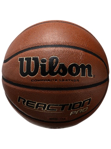 Wilson Basketball Reaction Pro in braun / schwarz