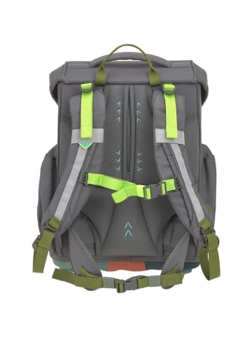 Lässig Ranzenset 7-tlg. Slim Unique anthracite in grau