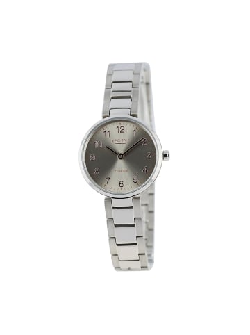 Regent Armbanduhr-Analog silber klein (ca. 26mm) Regent Metallarmband