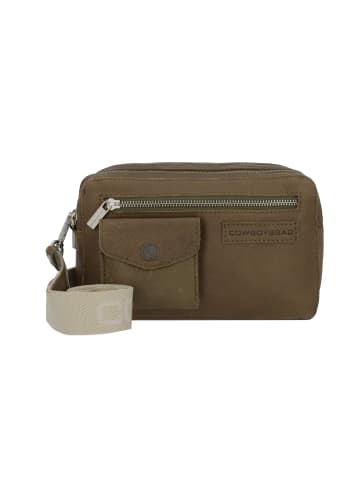 Cowboysbag Franklin Umhängetasche Leder 22 cm in camouflage green