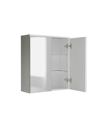 VCM  Spiegelschrank Bad Spiegel Nilari in Weiß