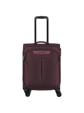 travelite Croatia - 4-Rollen-Trolley S 55 cm in aubergine