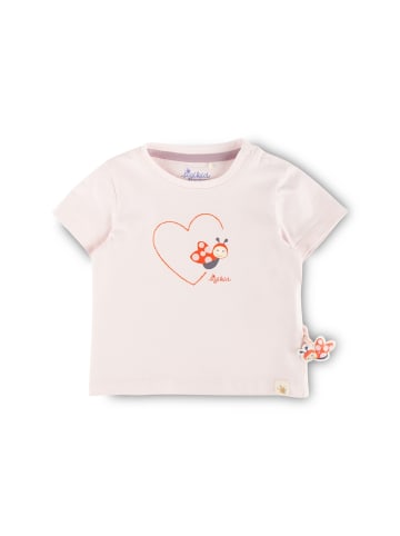 Sigikid T-Shirt happy ladybug in Hellrosa