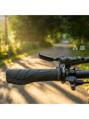 Rockbros Rockbros G326PL Fahrradgriffe – Schwarz