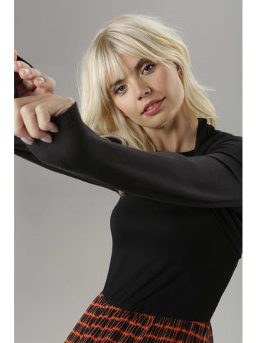 Aniston SELECTED Bolero in schwarz