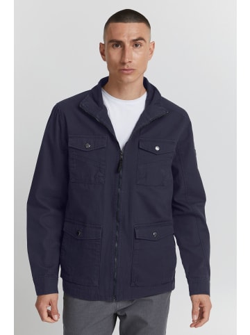 INDICODE Fieldjacket IDBolven 10322MM Feldjacke mit abgesetzten Reißverschlüssen in dunkelblau