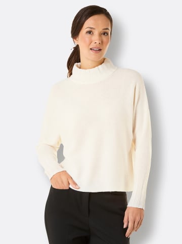creation L Wollpullover in ecru