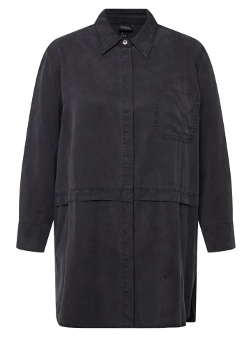 Ulla Popken Hemdbluse in asphalt