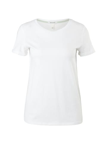 QS T-Shirt in 0100_weiß