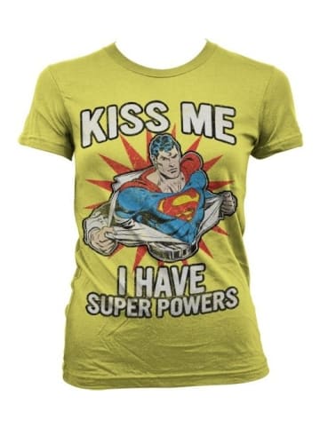 Superman Shirt in Gelb