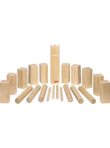 Gollnest & Kiesel Spiel - Wikingerspiel Kubb, im Baumwollbeutel