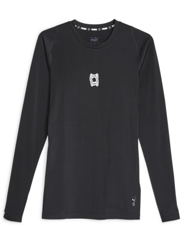 Puma T-Shirt "Hoops Team Longsleeve Top Baselayer" in Schwarz