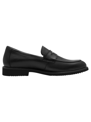 Tamaris Slipper in BLACK LEATHER