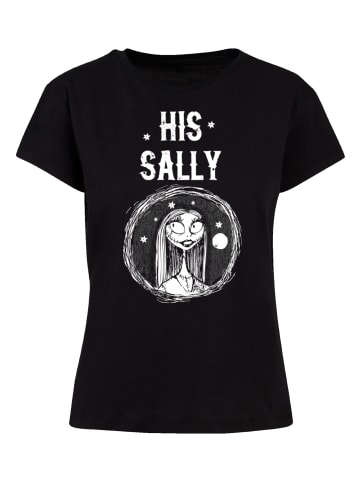 F4NT4STIC Ladies Box Tee Disney Nightmare Before Christmas His Sally in schwarz