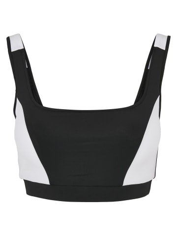 Urban Classics Bras in black/white