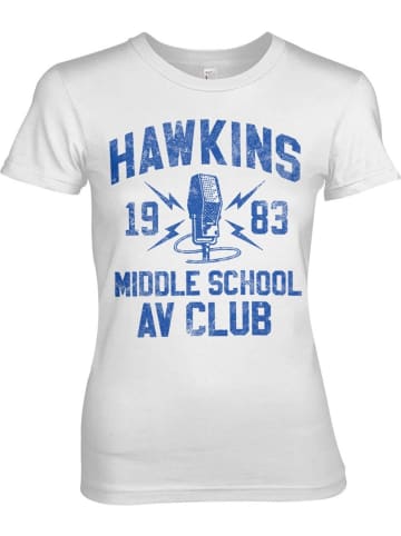 Stranger Things Shirt in Weiß