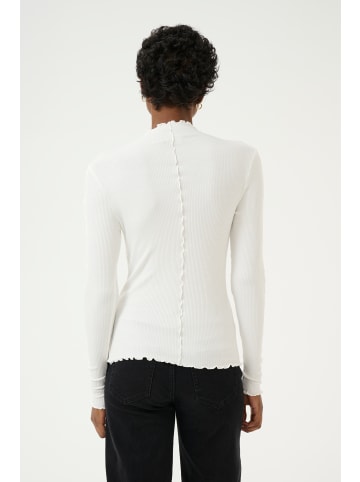 Kaffe Langarm-Bluse KAkayla Regular fit in Chalk