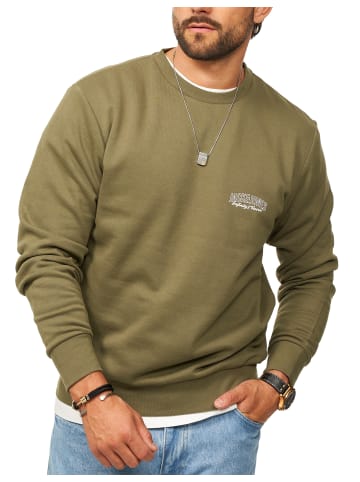 Jack & Jones INFINITY SWEAT CREW NECK - Sweatshirt Rundhals Pullover Crew Neck in Kalamata