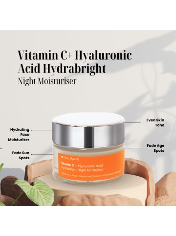 Dr. Eve_Ryouth Vitamin C + Hyaluronsäure Hydrabright Nachtcreme