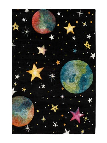 Atticgo Kinderteppich TOYS in schwarz