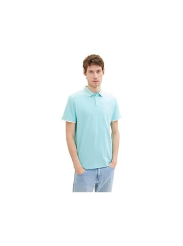 Tom Tailor Rundhals Langarmshirt für Herren in trkis