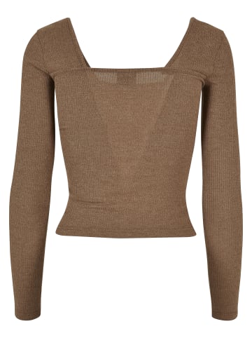 Urban Classics Long Sleeves in darkkhaki