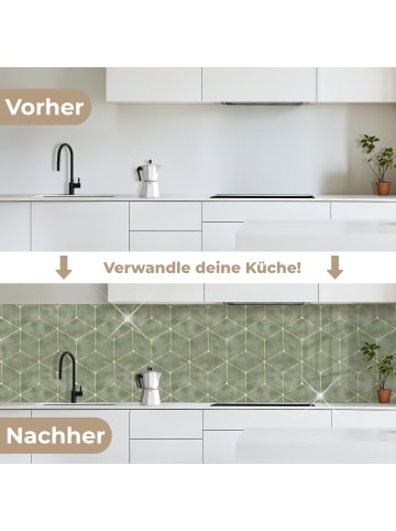 OnlyWow Küchenrückwand Geometrie