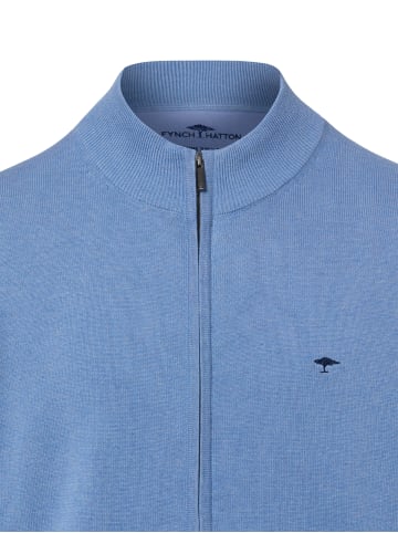 FYNCH-HATTON Strickjacke in hellblau - 0001