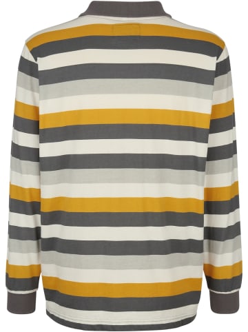BABISTA Langarm-Poloshirt VENELIO in grau gestreift