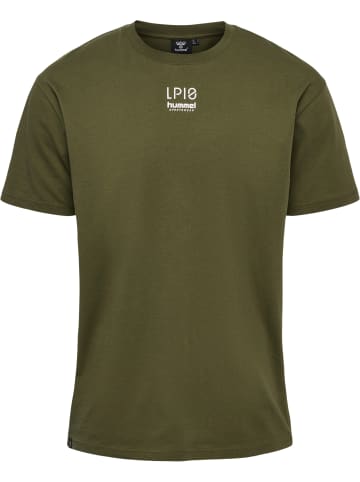 Hummel T-Shirt S/S Hmllp10 Boxy T-Shirt in IVY GREEN