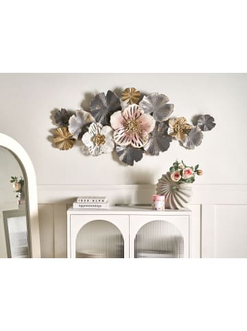 Beliani Wandobjekt MOLYBDENIUM in Bunt - (W) 127 x (H) 60 x (L) 6 cm