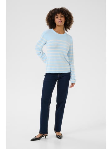 CULTURE Strickpullover CUannemette Relaxed fit in Cashmere Blue