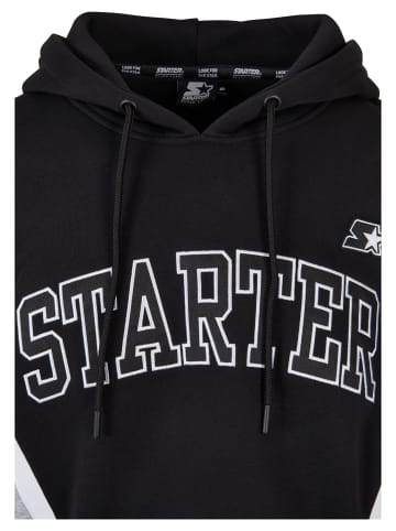 STARTER STARTER Kapuzenpullover in black/heathergrey