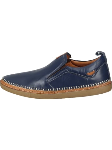 manitu Sportliche Slipper in navy