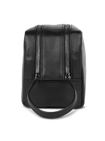 Bugatti Romeo Kulturbeutel Leder 22 cm schwarz