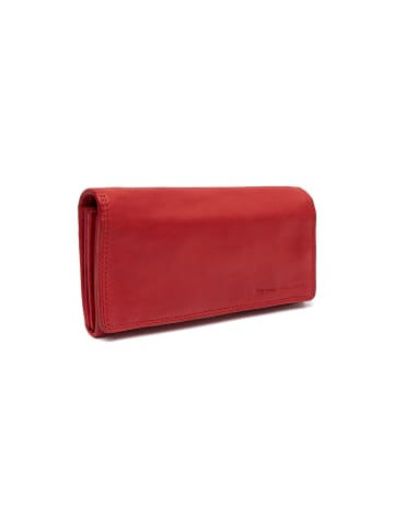 The Chesterfield Brand C08.0506 Lentini Wallet Querformat Leder in red