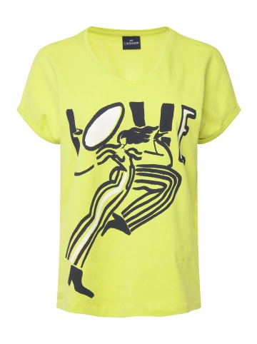 LAURASØN Shirt in limonengrün