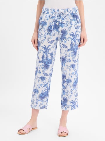 Marie Lund Hose in weiß blau