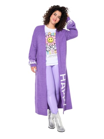 Angel of Style Strickjacke in fliederviolett