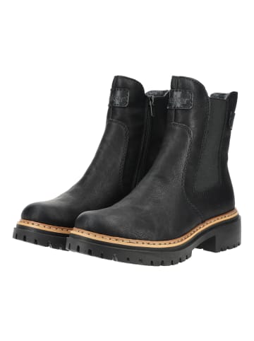 rieker Stiefelette Schwarz/Schwarz