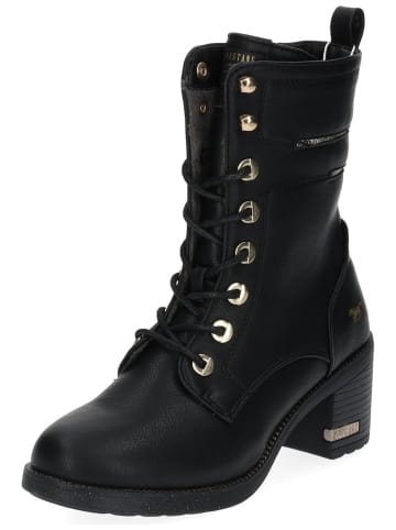 Mustang Stiefelette in Schwarz