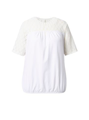 Ulla Popken Shirt in schneeweiß
